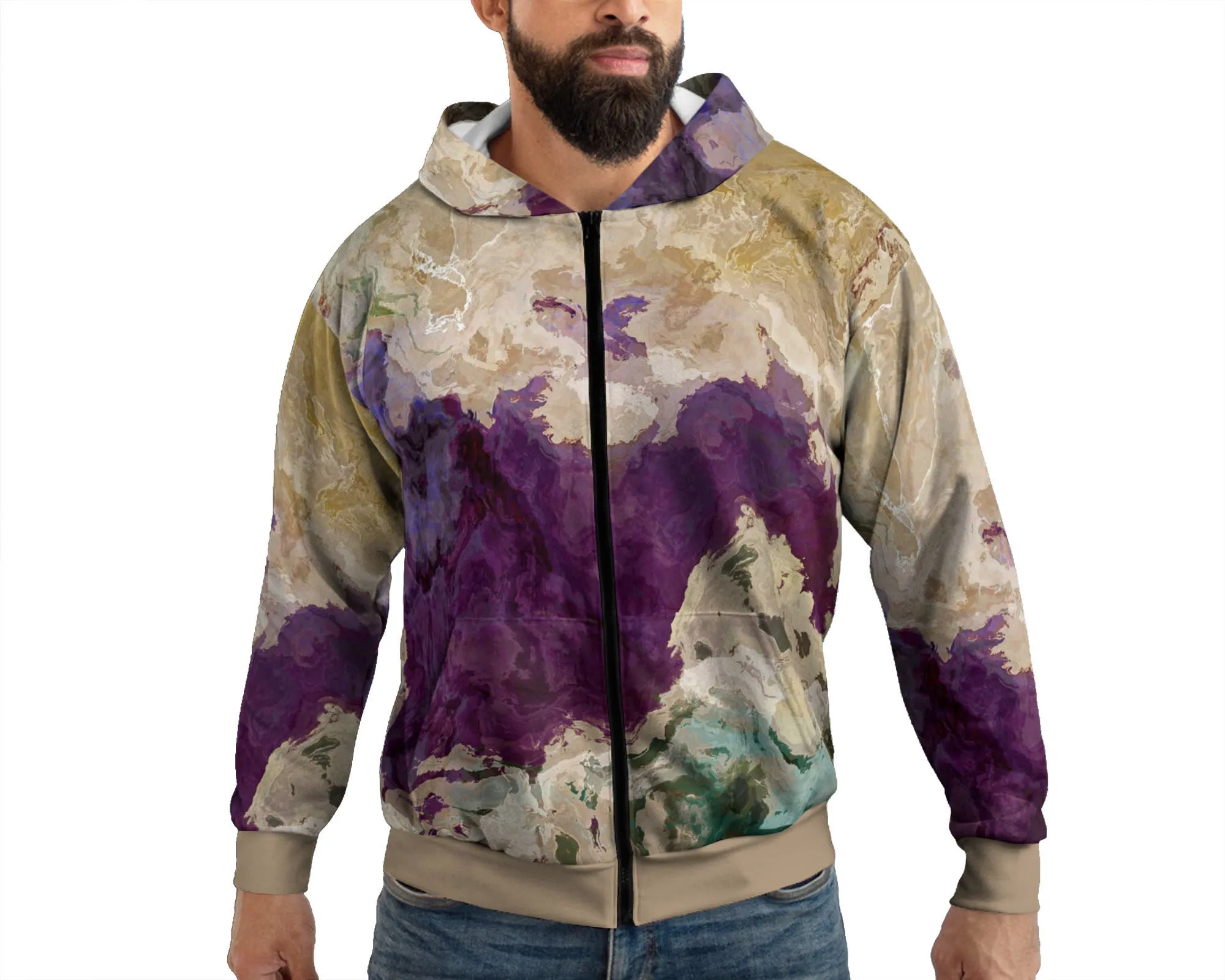 Zip Hoodie, Plum Creek