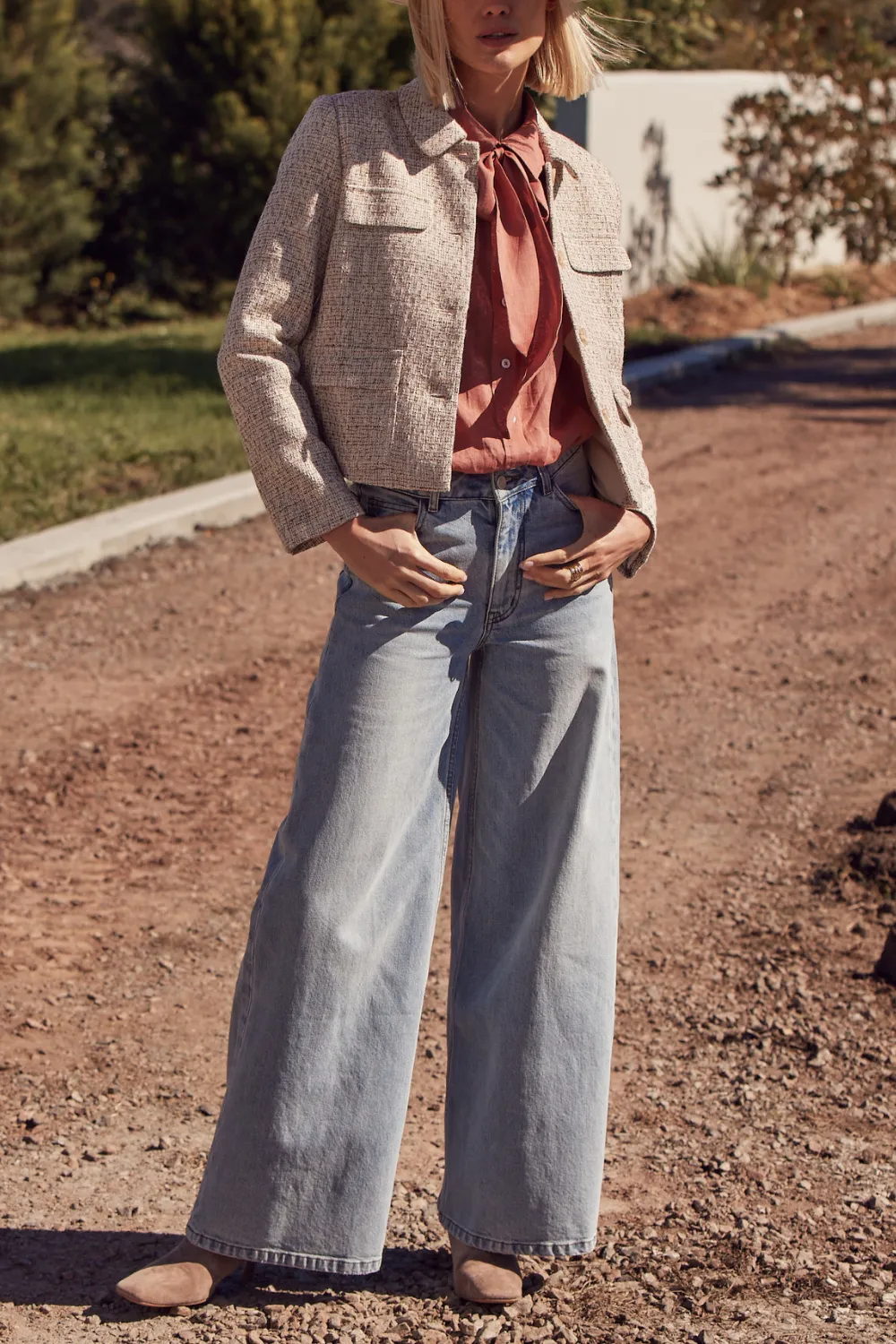 ZOE KRATZMANN - Adjoin Jacket (Biscuit Boucle)