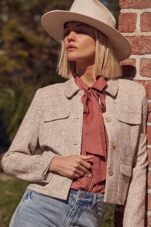ZOE KRATZMANN - Adjoin Jacket (Biscuit Boucle)
