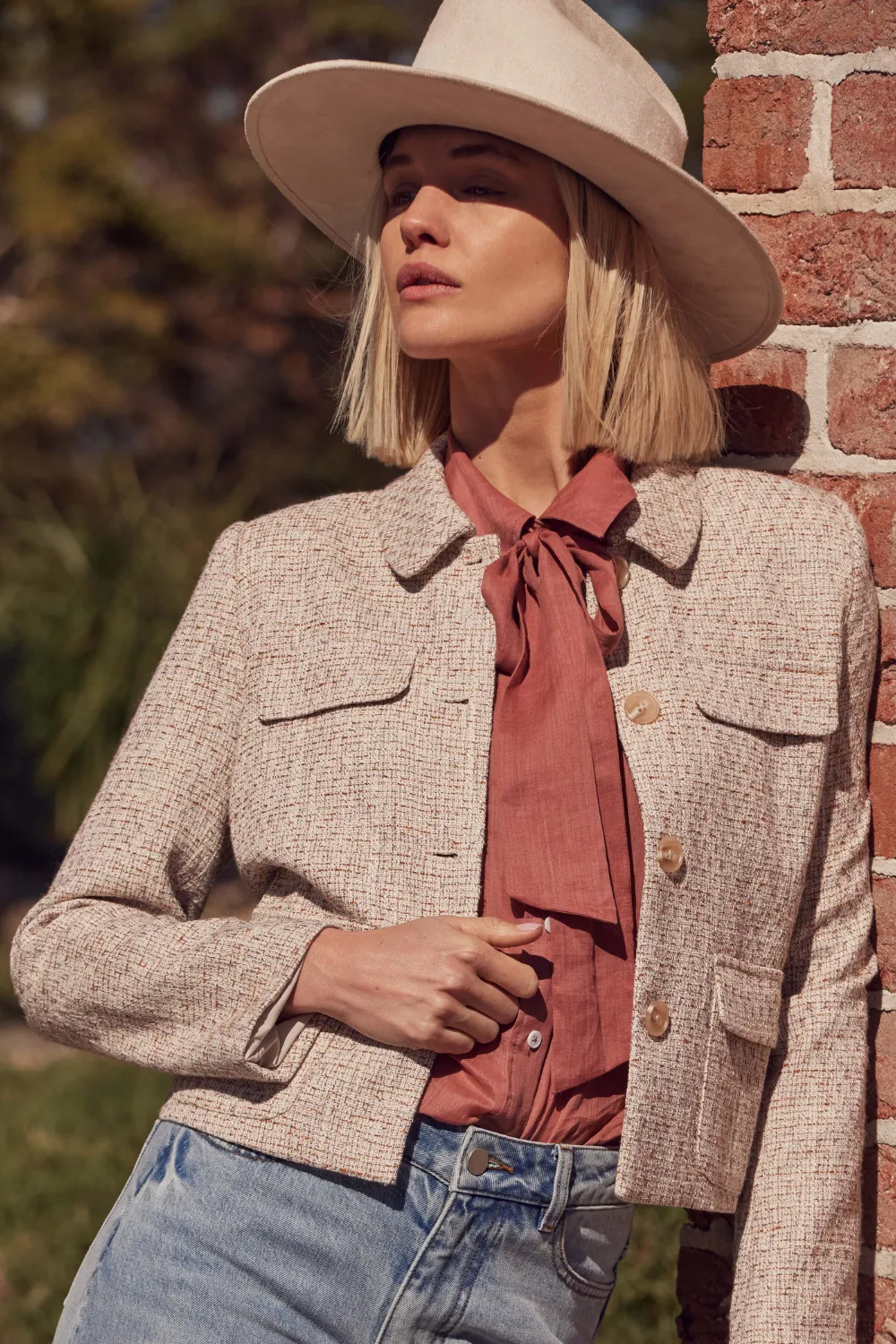 ZOE KRATZMANN - Adjoin Jacket (Biscuit Boucle)