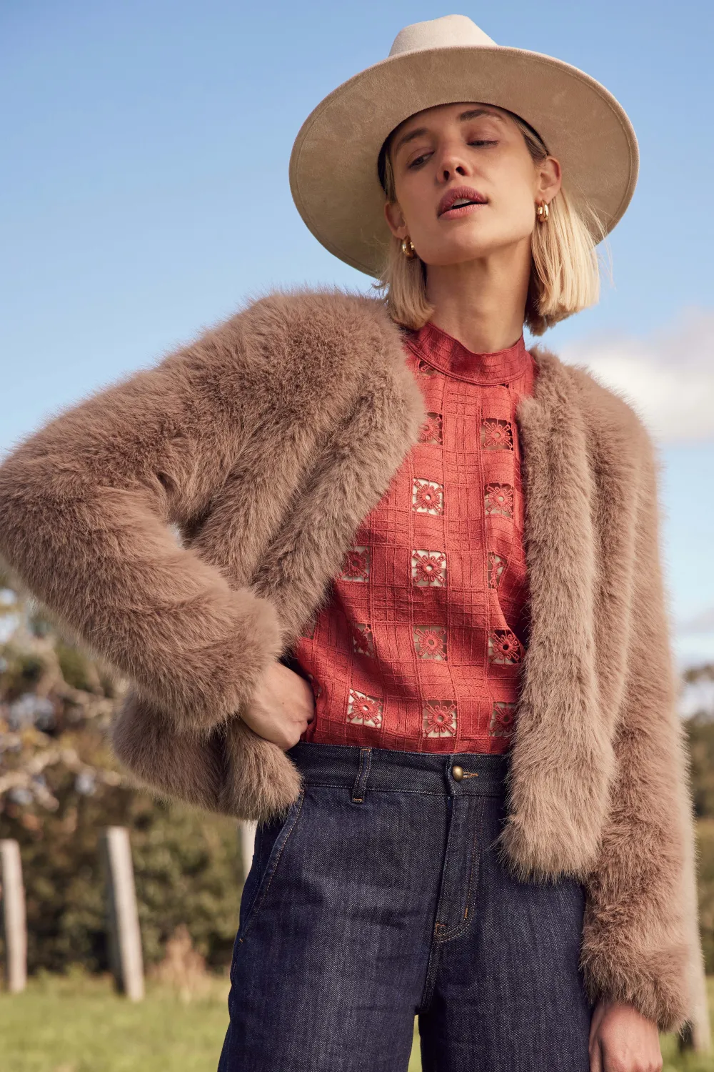 Zoe Kratzmann Glacier Jacket - Mousse